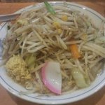 タンメン。ものすごく具沢山。