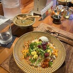 ホンカトリー - 前回訪問時（４月）知り合いが注文したキーマカレー…