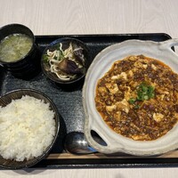 中国料理verite - 重慶式麻婆豆腐ランチセット