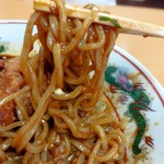 Koushienikkanrou - 麺は麻婆と絡まるので辛さも纏わりついてます(^^)