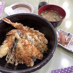 天ぷらの共栄 - 盛り合わせ天丼