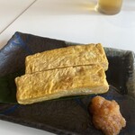 永坂更科 布屋太兵衛 - 玉子焼き　関東風の甘めですね^_^