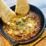 Stewed beef tendon with tomato curry