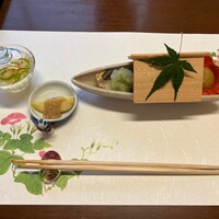 みつ林 - 焼八寸。