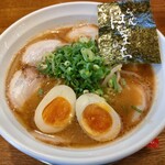 らーめん はなまち - はなまちチャーシュー麺熟成、特製半熟味付玉子