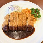 上野精養軒 本店レストラン - ポークカツレツ ドミグラスソース