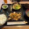 Fujiyan - とりネギみそ定食。780円