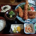 味しるべ 丹の郷 - 治ミックスフライ定食