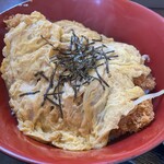 ドライブイン えんや - カツ丼ミニうどんセット