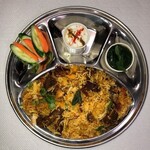 タンドリー - マトンビリヤニ✨下処理により羊の臭みがなく、美味しいです