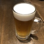 かにチャーハンダイニングの店 - 生ビール