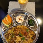 タンドリー - チキンビリヤニ✨蒸して作るダムビリヤニという調理法で調理しています