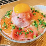 鮨・酒・肴 サカナファクトリー - 海鮮まぜとろ丼