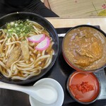 萬栄うどん - ミニカレーセット630円