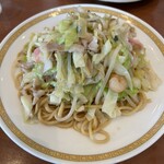 四海樓 - 皿うどん　太麺