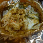 酒日和 縁屋 - 腹身蟹味噌出汁和え