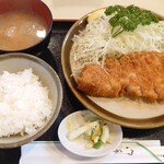 Maruwa - ランチとんかつ定食（1500円税込）