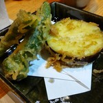 酒日和 縁屋 - 季節野菜の天ぷら