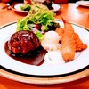 Resutoran Seioutei - ハンバーグステーキと海老フライ白身フライ