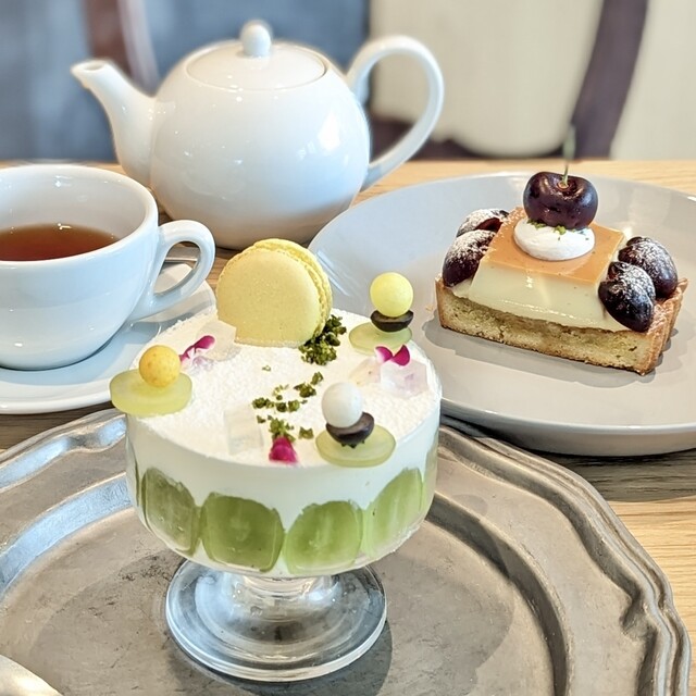『バレンタインパフェ！』by akanen1616 : TRIANGLE CAFE （トライアングル カフェ） - 二子玉川/カフェ [食べログ]