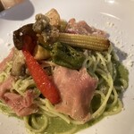 マザームーンカフェ - 季節野菜のジェノベーゼ