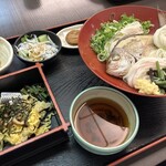 郷土料理 五志喜 - 鯛そうめんランチ 姿身 冷