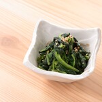 韩式菠菜拌菜