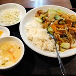 Maruyasu Sakaba - 中華丼(¥700)