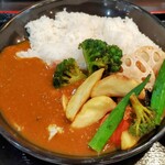 味の大王 - 揚げ野菜カレーライス