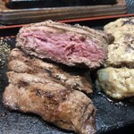 感動の肉と米 - お肉、このくらいの焼き加減