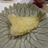 天ぷら 辻 - 4日間熟成したキス