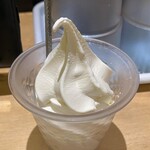 丸源ラーメン - クーポン利用、無料のソフトクリーム