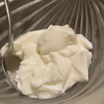 焼き鳥 福一 - 誕生月サービスの杏仁豆腐