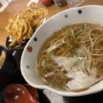 そばしゃぶ 総本家 浪花そば 心斎橋本店 - 