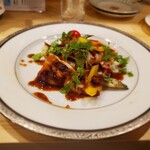 カジュアルフレンチBar 7FUKU - ヤリイカのバターソース