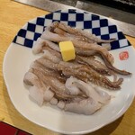 Okonomiyaki Momoka - げそバター焼き(800円)