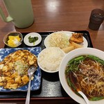 台湾料理 豊源 - 麻婆豆腐定食