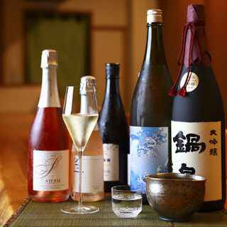 Delicious Japanese sake that goes well with seasonal dishes and makes you feel relaxed.