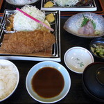 楽彩 - ロースカツ定食