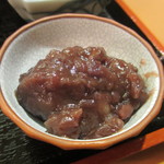 松崎煎餅 お茶席 - 小豆