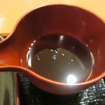 松崎煎餅 お茶席 - 黒蜜