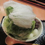 松崎煎餅 お茶席 - かき氷 