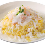 Seafood ankake fried rice