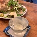 Sakagura Morimori - 勝駒・純米大吟醸・グラス。2100円