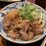 丸亀製麺 - 『鬼おろし肉ぶっかけうどん』790円
