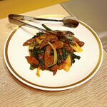 北京料理桂蘭 - 味噌風味で味わい深いレバニラです(o^^o)