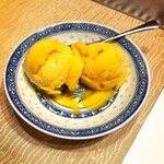 北京料理桂蘭 - マンゴージェラードです(o^^o)