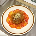 北京料理桂蘭 - くらげの酢の物です(o^^o)