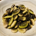 やきとり 嶋家 - 鞍掛豆。