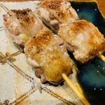やきとり 嶋家 - 熊野地鶏の美味しさを満喫出来る1本。